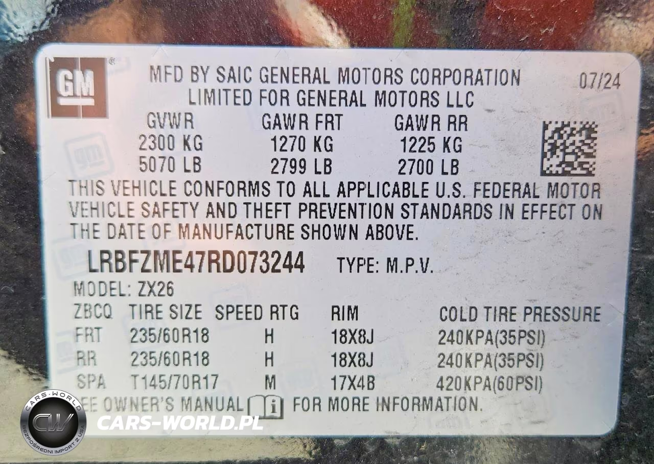 2024 Buick Envision Preferred VIN:LRBFZME47RD073244 - 13