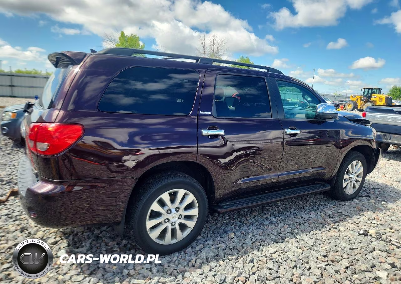 2013 Toyota Sequoia Limited VIN:5TDJW5G11DS090115 - 3