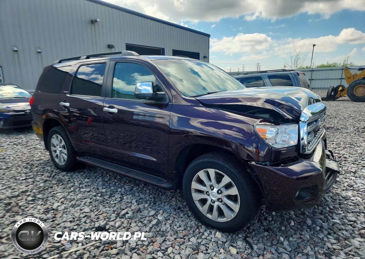 2013 Toyota Sequoia Limited VIN:5TDJW5G11DS090115 - 4