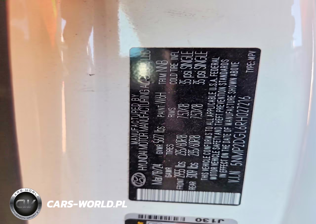 2024 Hyundai Santa Fe Sel VIN:5NMP2DGL6RH027216 - 13