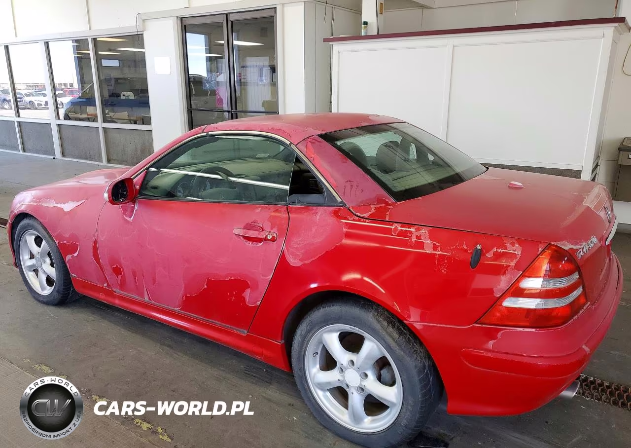 2001 Mercedes-Benz Slk 320 VIN:WDBKK65F91F200746 - 2