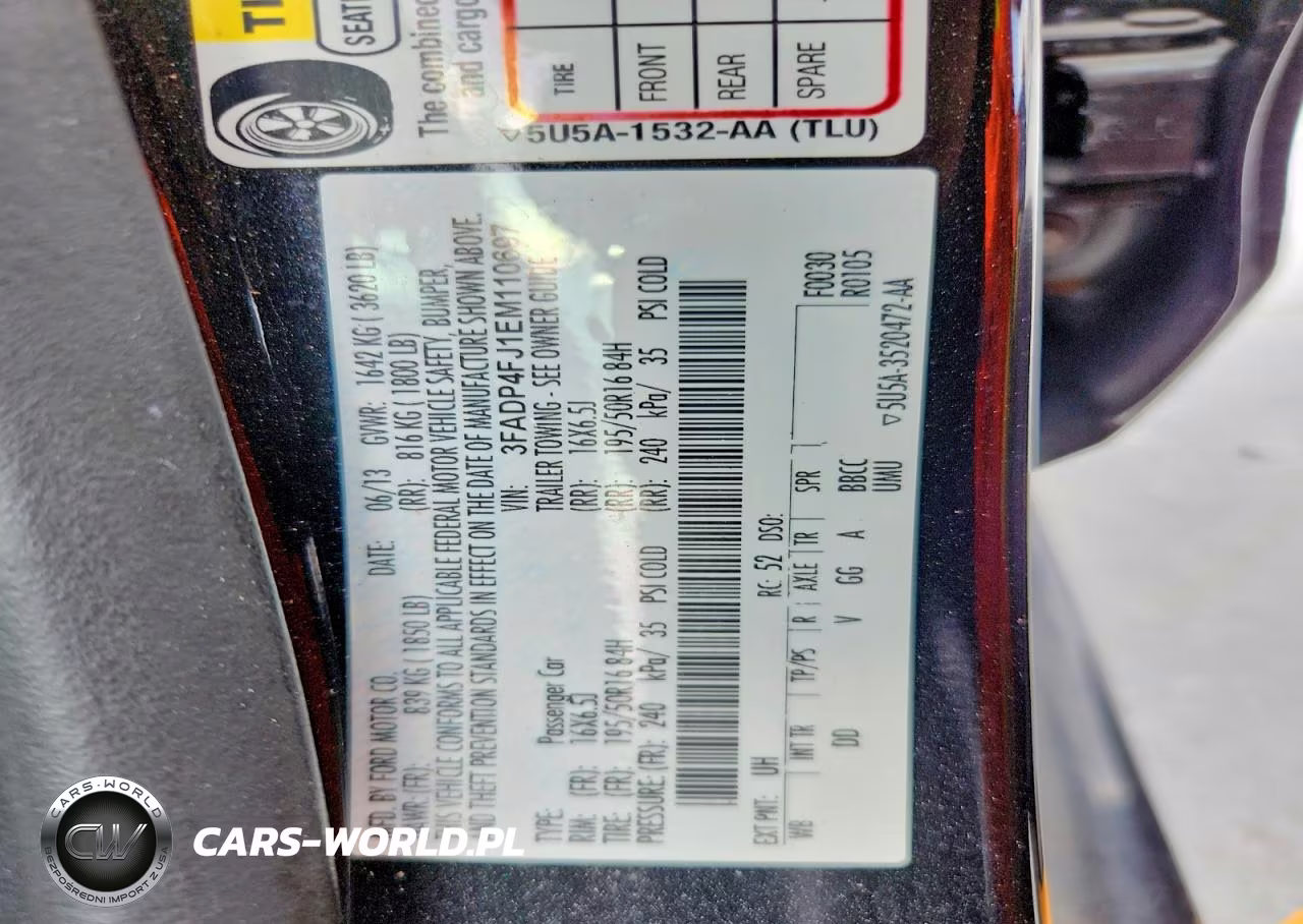 2014 Ford Fiesta Titanium VIN:3FADP4FJ1EM110697 - 13