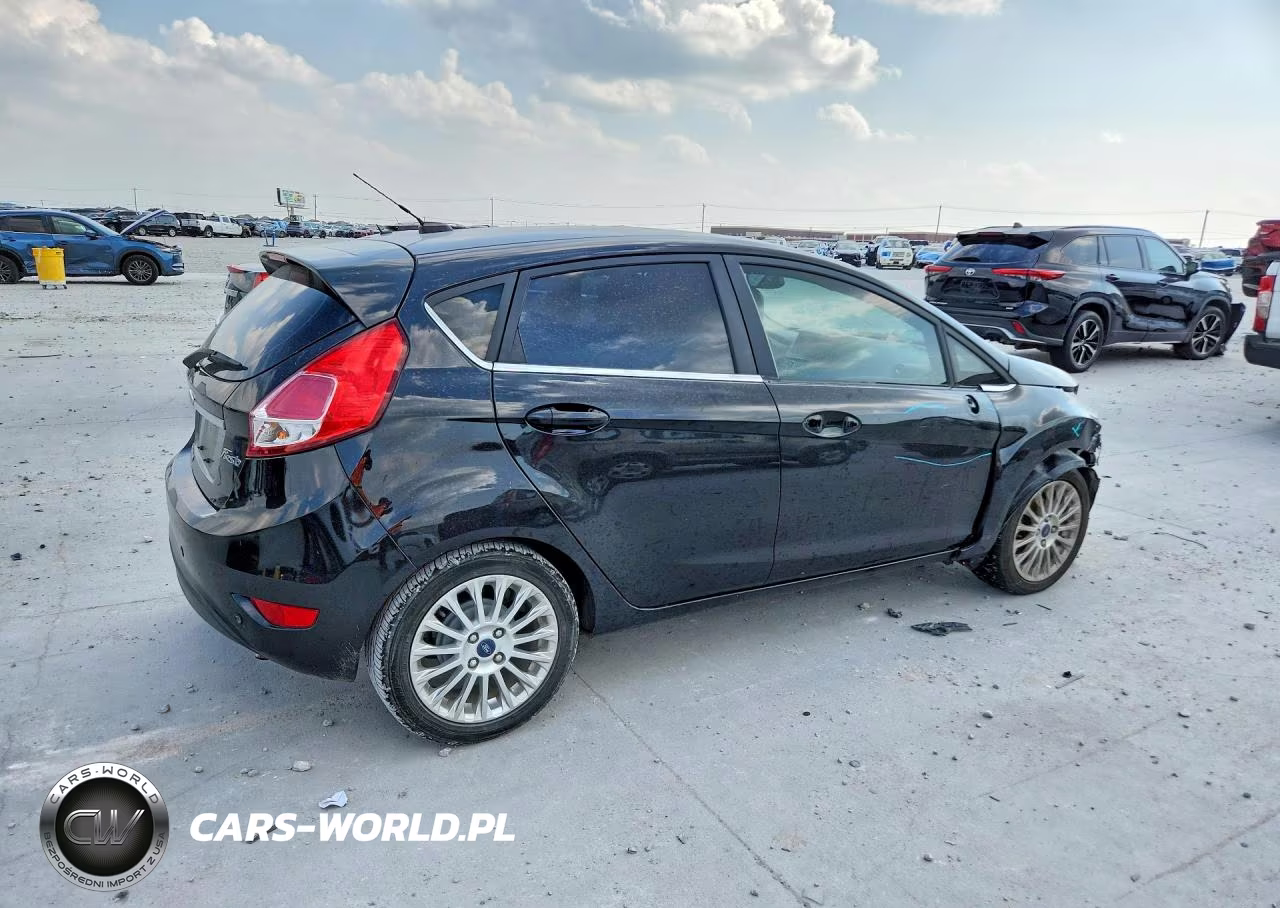 2014 Ford Fiesta Titanium VIN:3FADP4FJ1EM110697 - 3