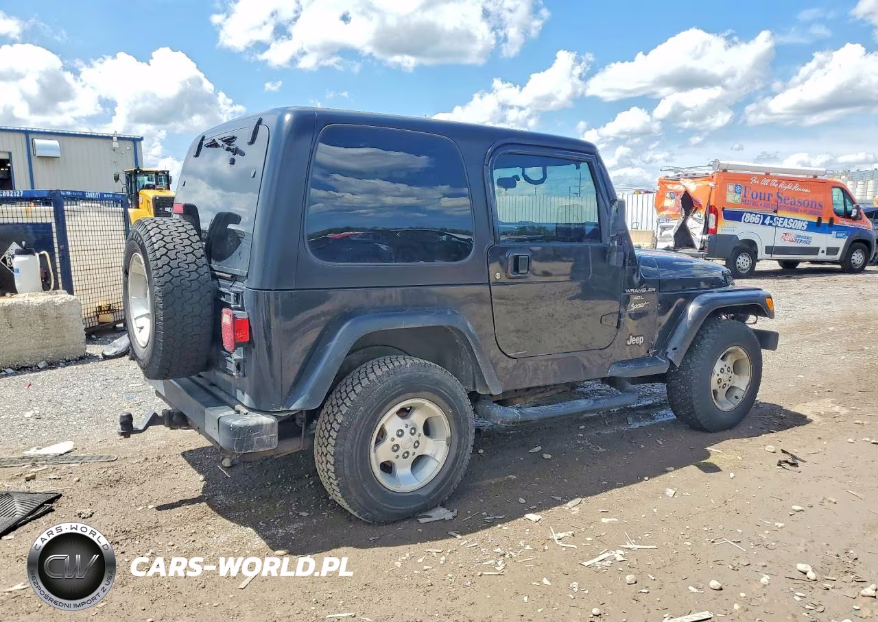 2002 Jeep Wrangler - Tj Sport VIN:1J4FA49S02P713276 - 3