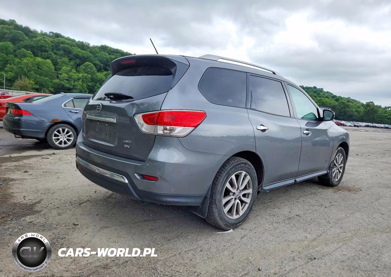 2015 Nissan Pathfinder Sv VIN:5N1AR2MM3FC689747 - 3