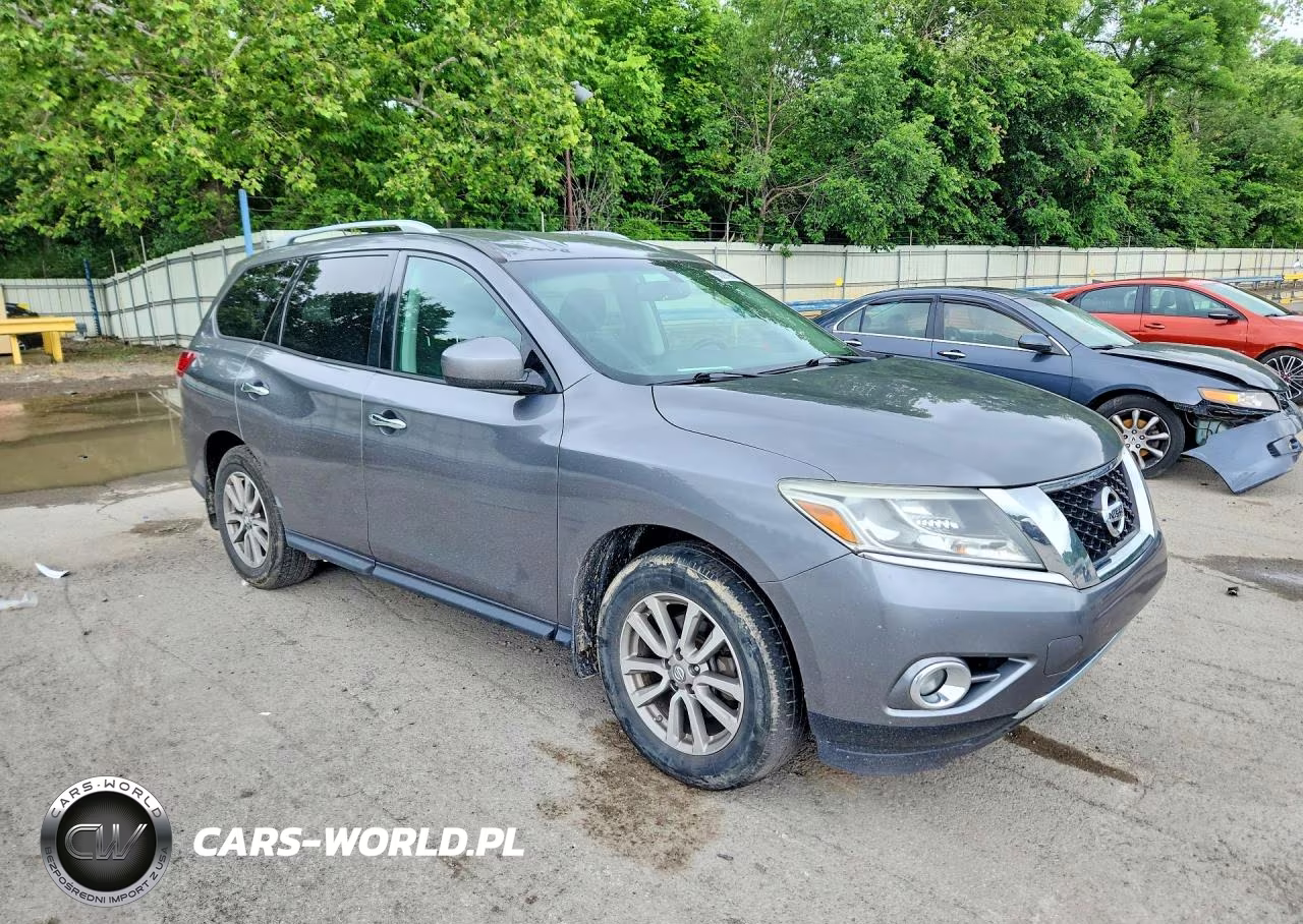 2015 Nissan Pathfinder Sv VIN:5N1AR2MM3FC689747 - 4