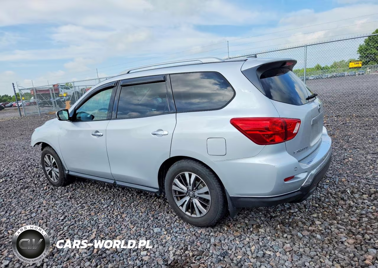 2017 Nissan Pathfinder Sv VIN:5N1DR2MN1HC640376 - 2