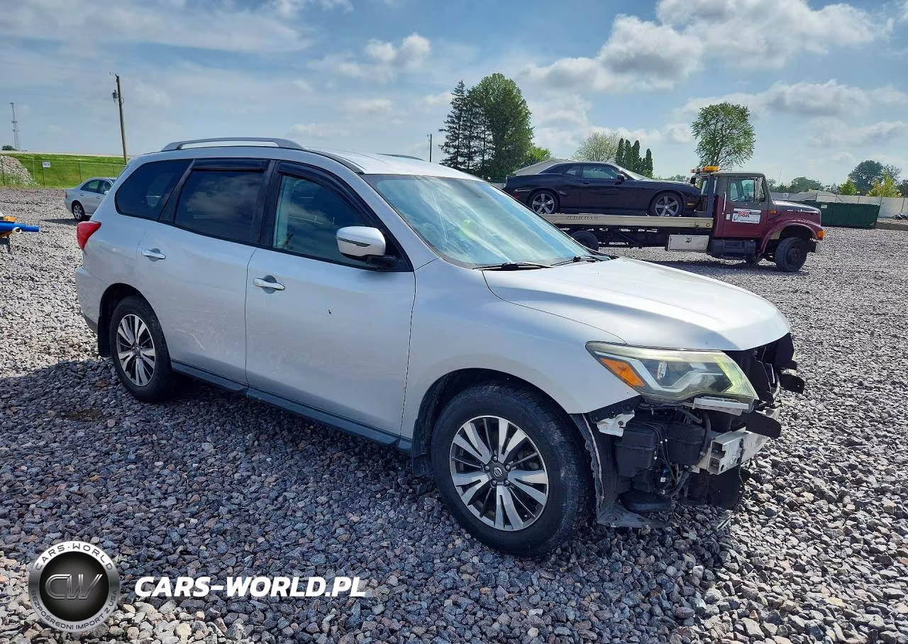 2017 Nissan Pathfinder Sv VIN:5N1DR2MN1HC640376 - 4