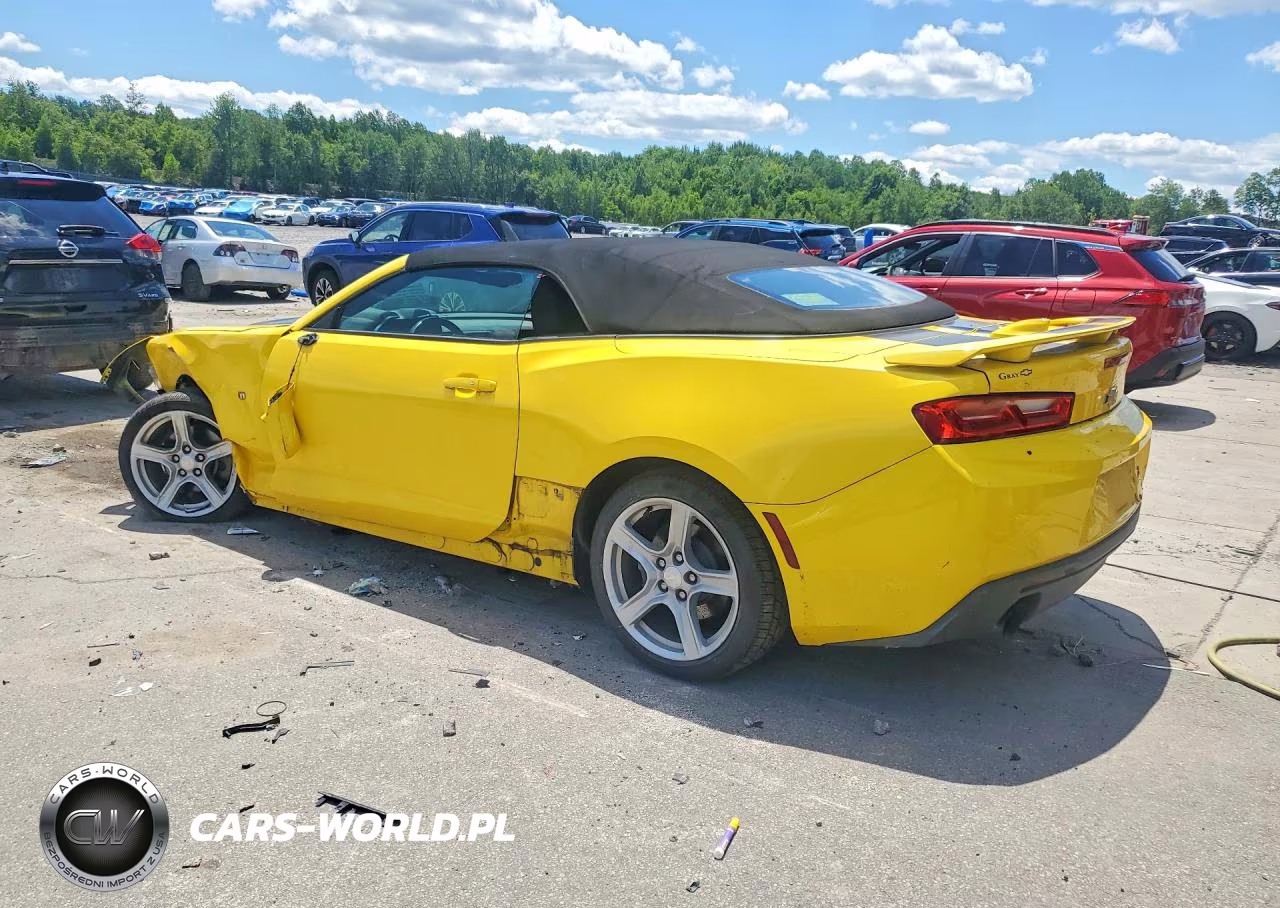 2017 Chevrolet Camaro Lt VIN:1G1FB3DX0H0138574 - 2