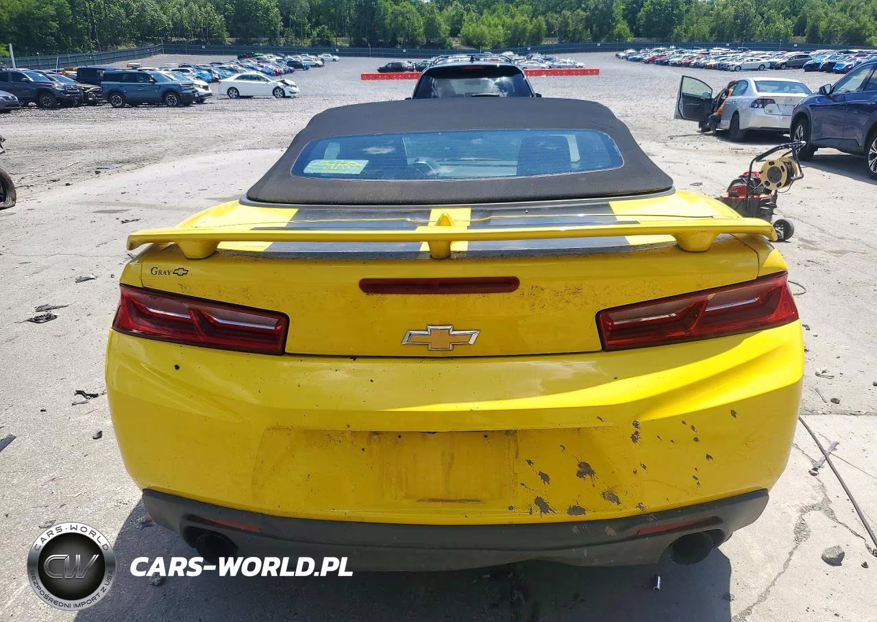 2017 Chevrolet Camaro Lt VIN:1G1FB3DX0H0138574 - 6