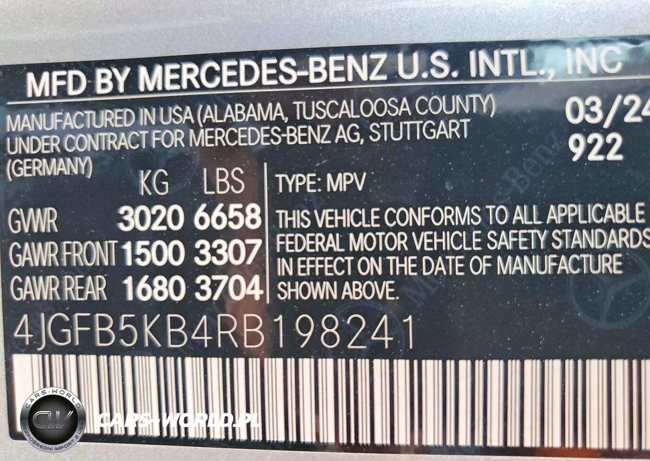 2024 Mercedes-Benz Gle 450 4Matic VIN:4JGFB5KB4RB198241 - 13