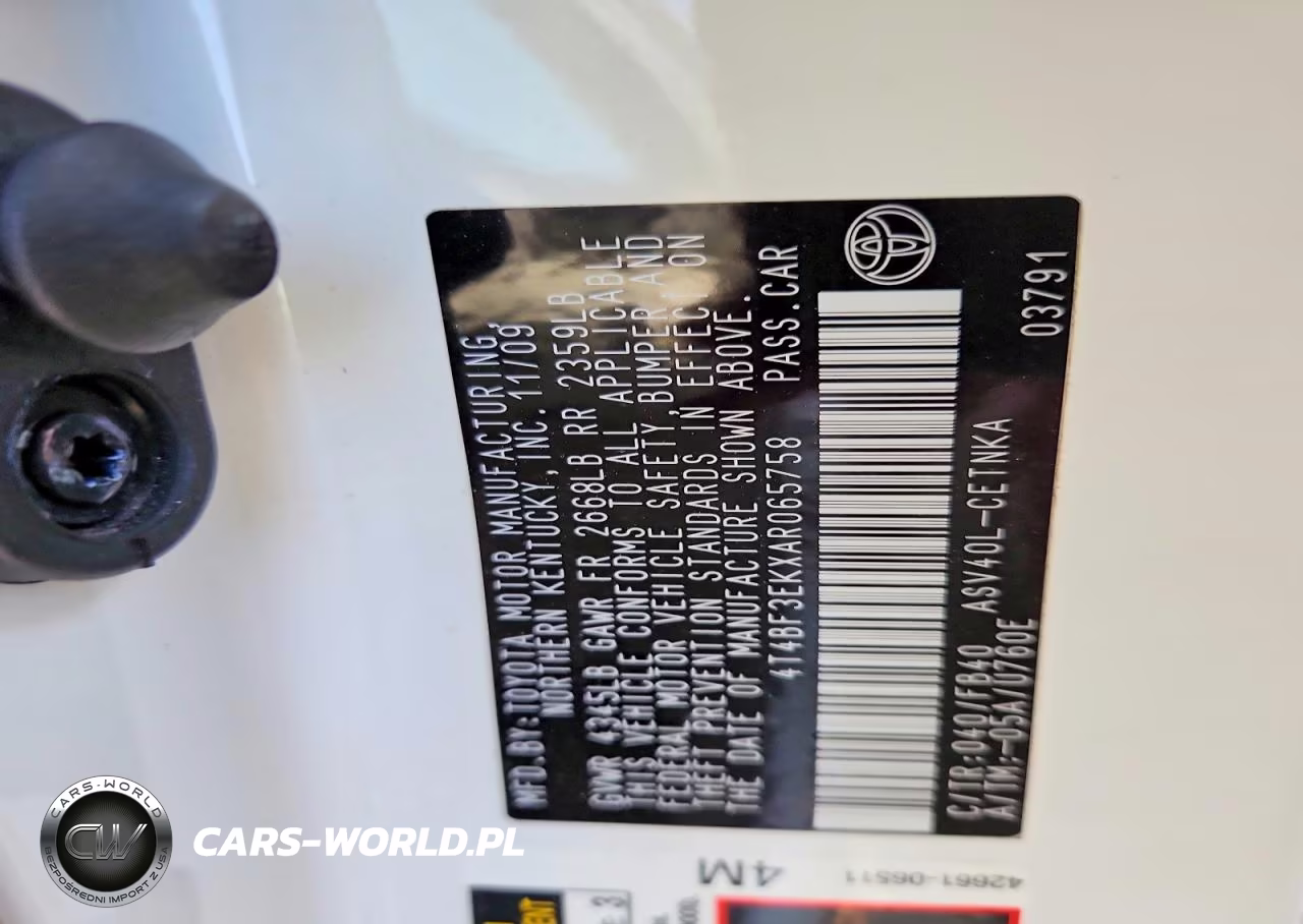 2010 Toyota Camry Le VIN:4T4BF3EKXAR065758 - 13