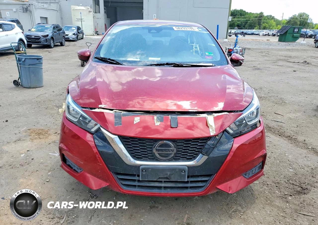 2020 Nissan Versa Sv VIN:3N1CN8EV3LL844593 - 5