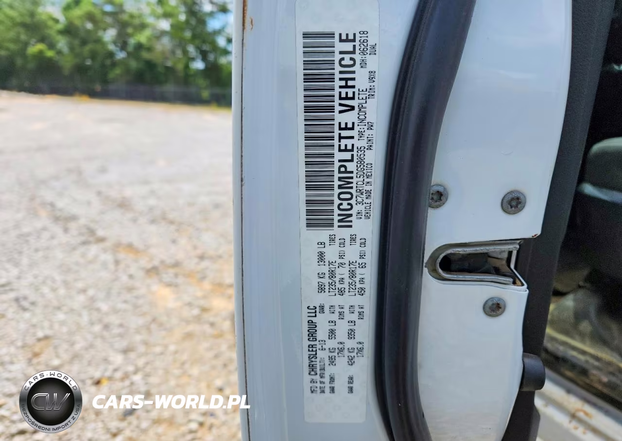 2013 Ram 3500 VIN:3C7WRTCL5DG580535 - 12