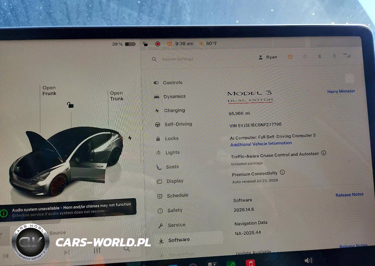 2022 Tesla Model 3 VIN:5YJ3E1EC6NF277798 - 9