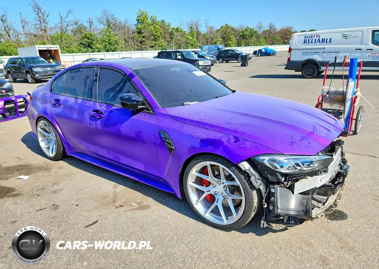 2021 BMW M3 Competition VIN:WBS33AY08MFL43116 - 4