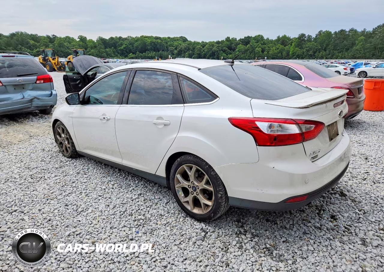2014 Ford Focus Titanium VIN:1FADP3J25EL292027 - 2