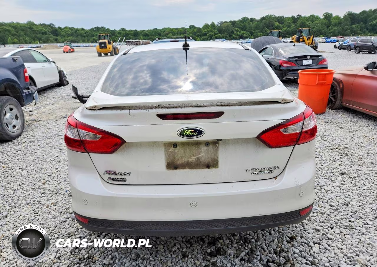 2014 Ford Focus Titanium VIN:1FADP3J25EL292027 - 6