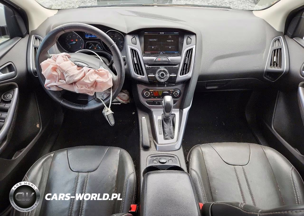 2014 Ford Focus Titanium VIN:1FADP3J25EL292027 - 8