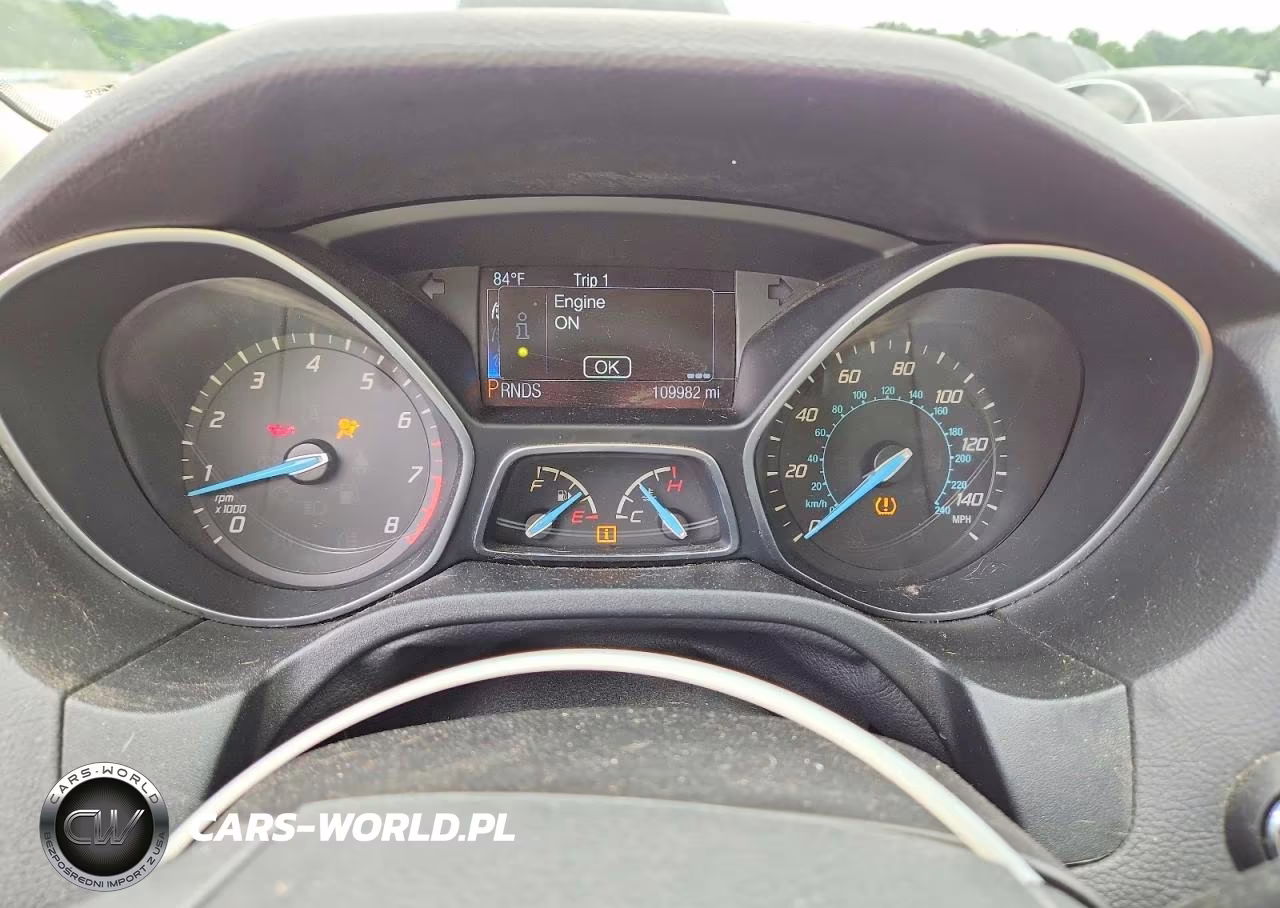 2014 Ford Focus Titanium VIN:1FADP3J25EL292027 - 9
