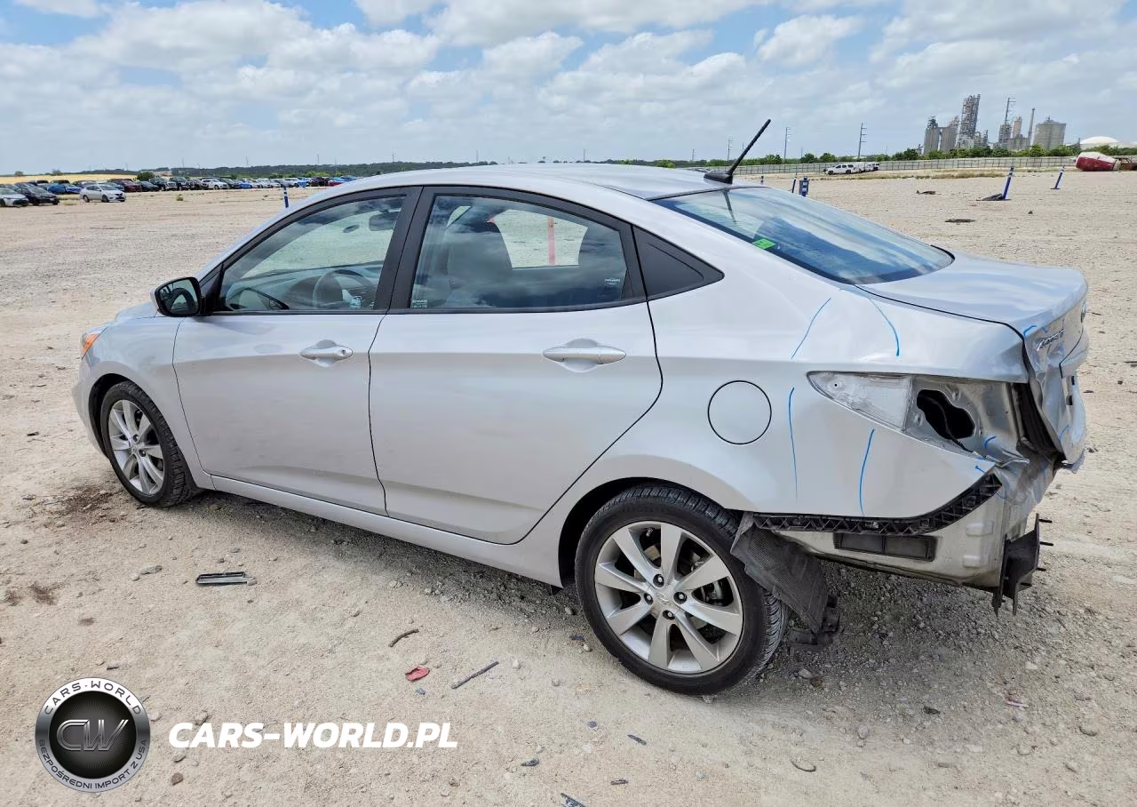 2014 Hyundai Accent Gls VIN:KMHCU4AE3EU676750 - 2