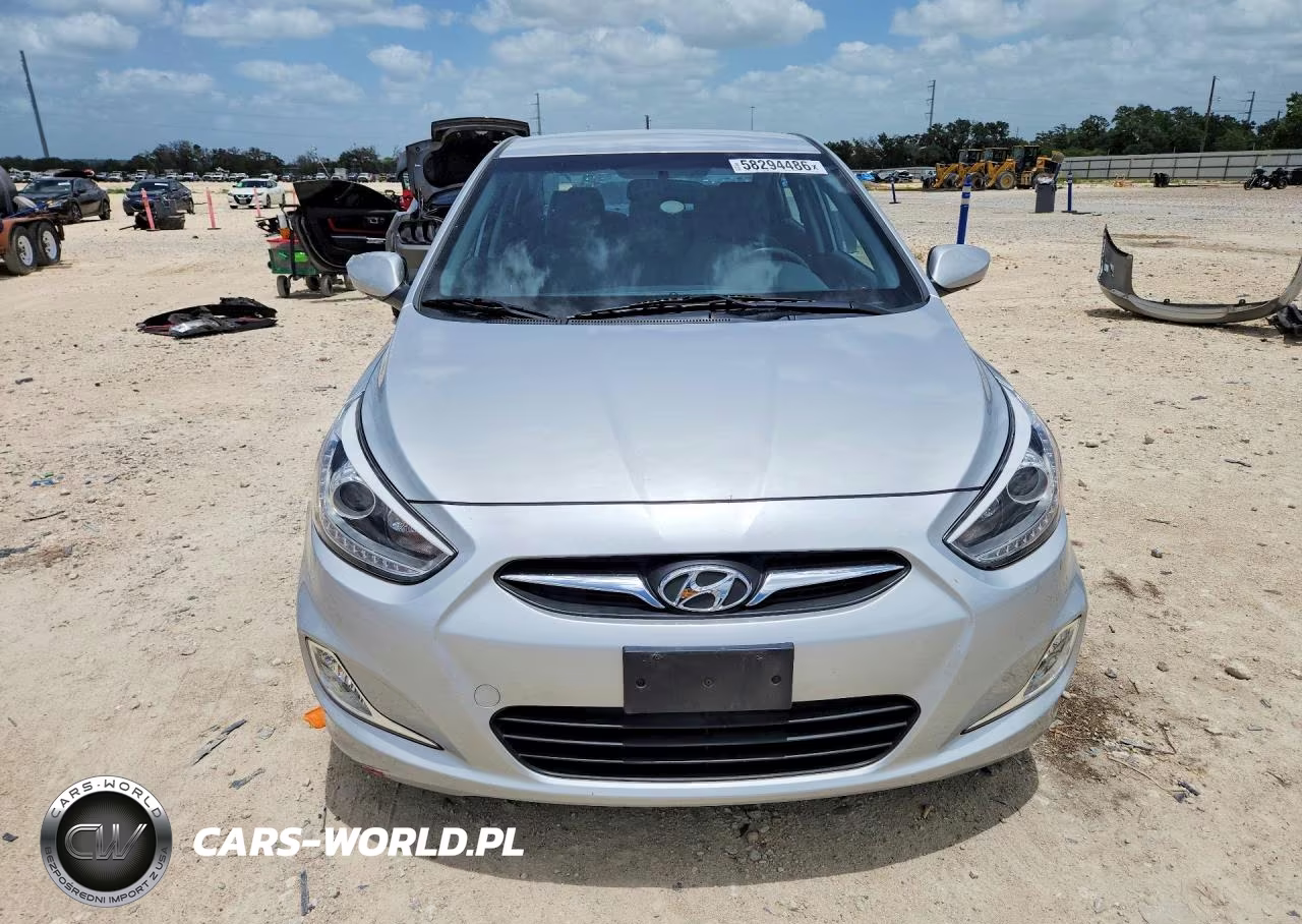 2014 Hyundai Accent Gls VIN:KMHCU4AE3EU676750 - 5