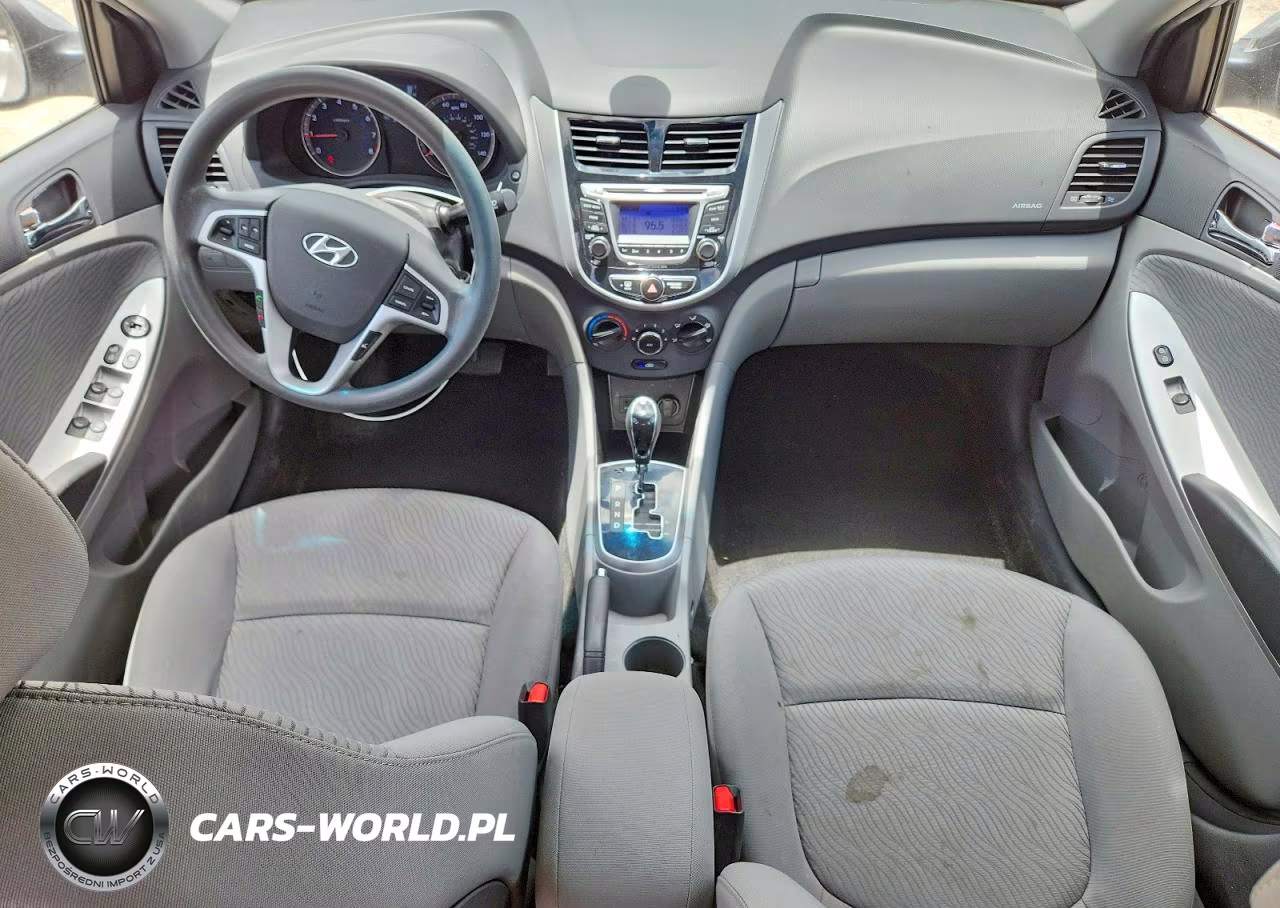 2014 Hyundai Accent Gls VIN:KMHCU4AE3EU676750 - 8