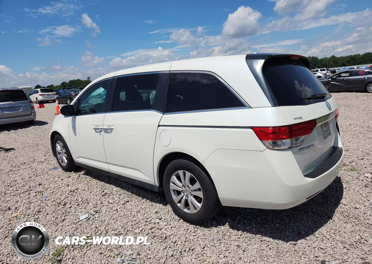 2016 Honda Odyssey Exl VIN:5FNRL5H65GB114897 - 2