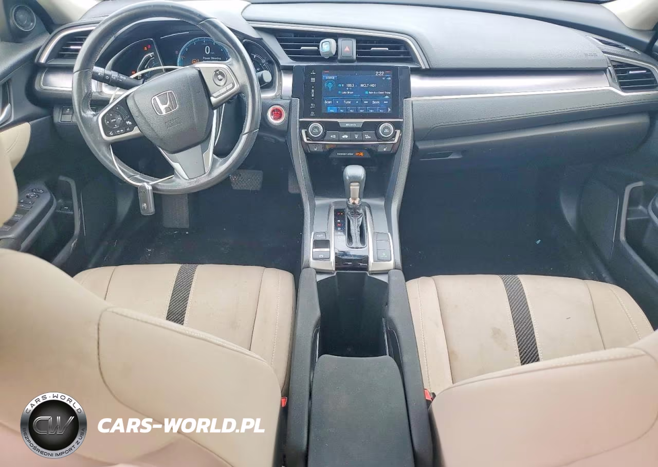 2018 Honda Civic Ex VIN:JHMFC1F3XJX022569 - 8