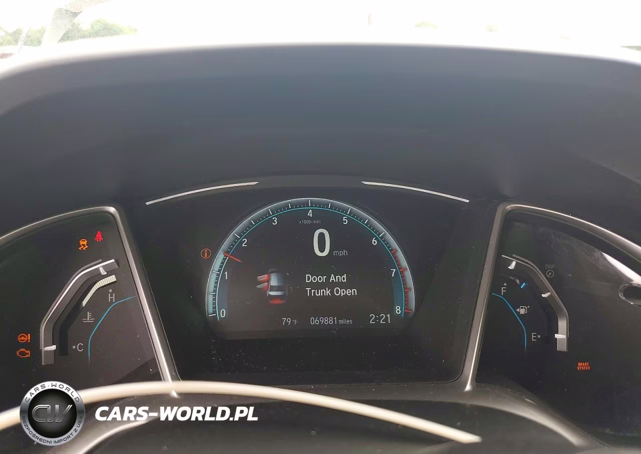 2018 Honda Civic Ex VIN:JHMFC1F3XJX022569 - 9