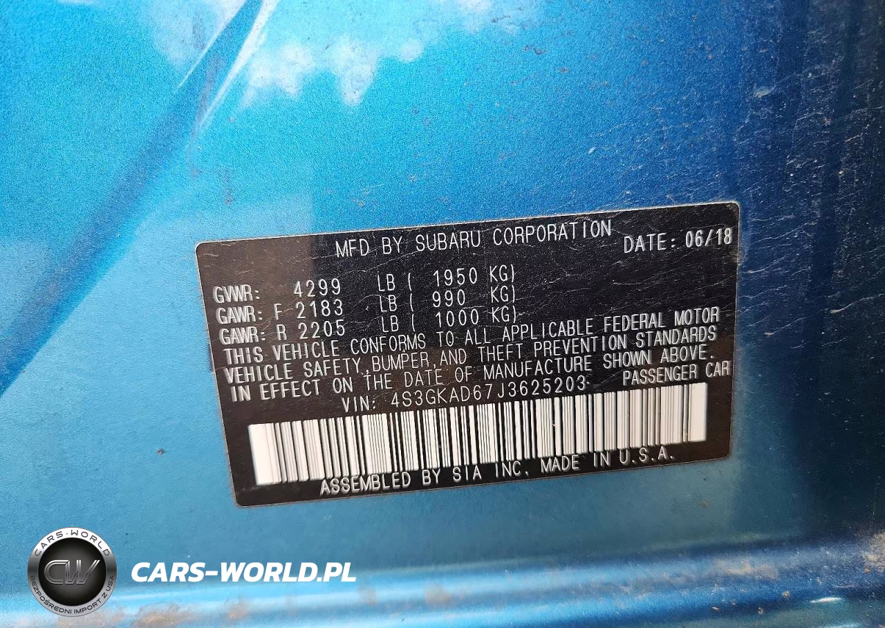 2018 Subaru Impreza Premium Plus VIN:4S3GKAD67J3625203 - 12