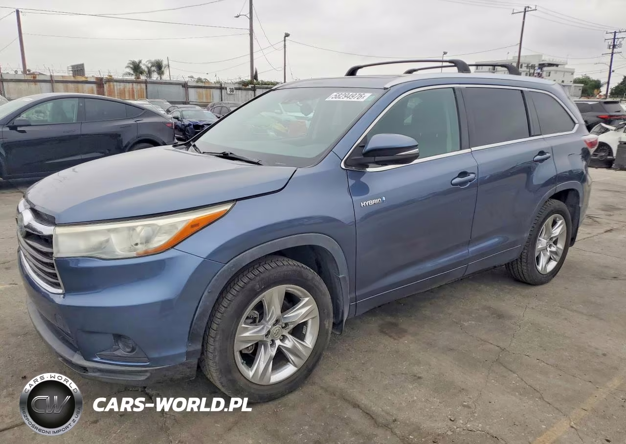 2014 Toyota Highlander Hybrid Limited Platinum V6 – zdjęcie 1 z 13