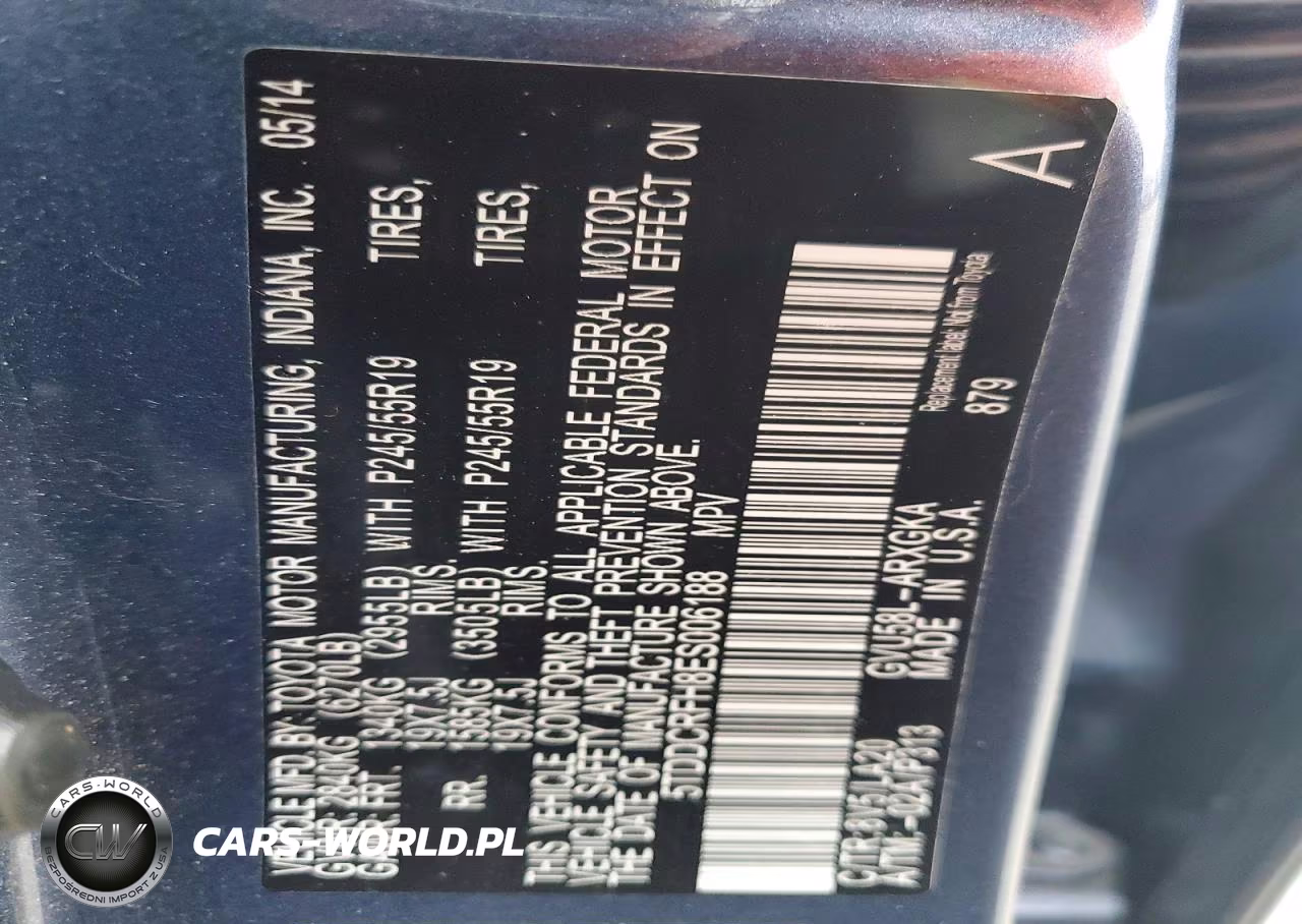 2014 Toyota Highlander Hybrid Limited Platinum V6 VIN:5TDDCRFH8ES006188 - 13
