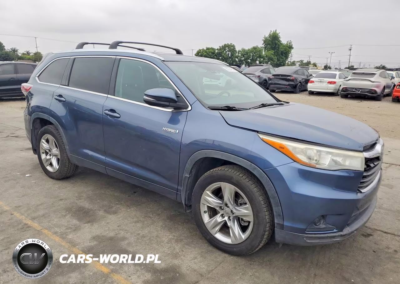 2014 Toyota Highlander Hybrid Limited Platinum V6 VIN:5TDDCRFH8ES006188 - 4