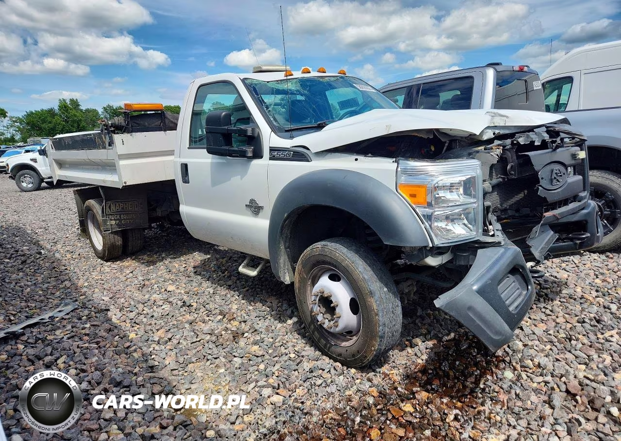 2016 Ford F550 Super Duty Dump Truck VIN:1FDUF5GT3GEB87241 - 4