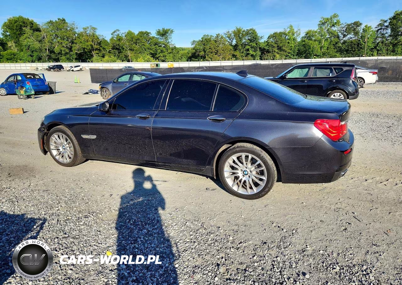 2011 BMW 740 I VIN:WBAKA4C57BC392333 - 2