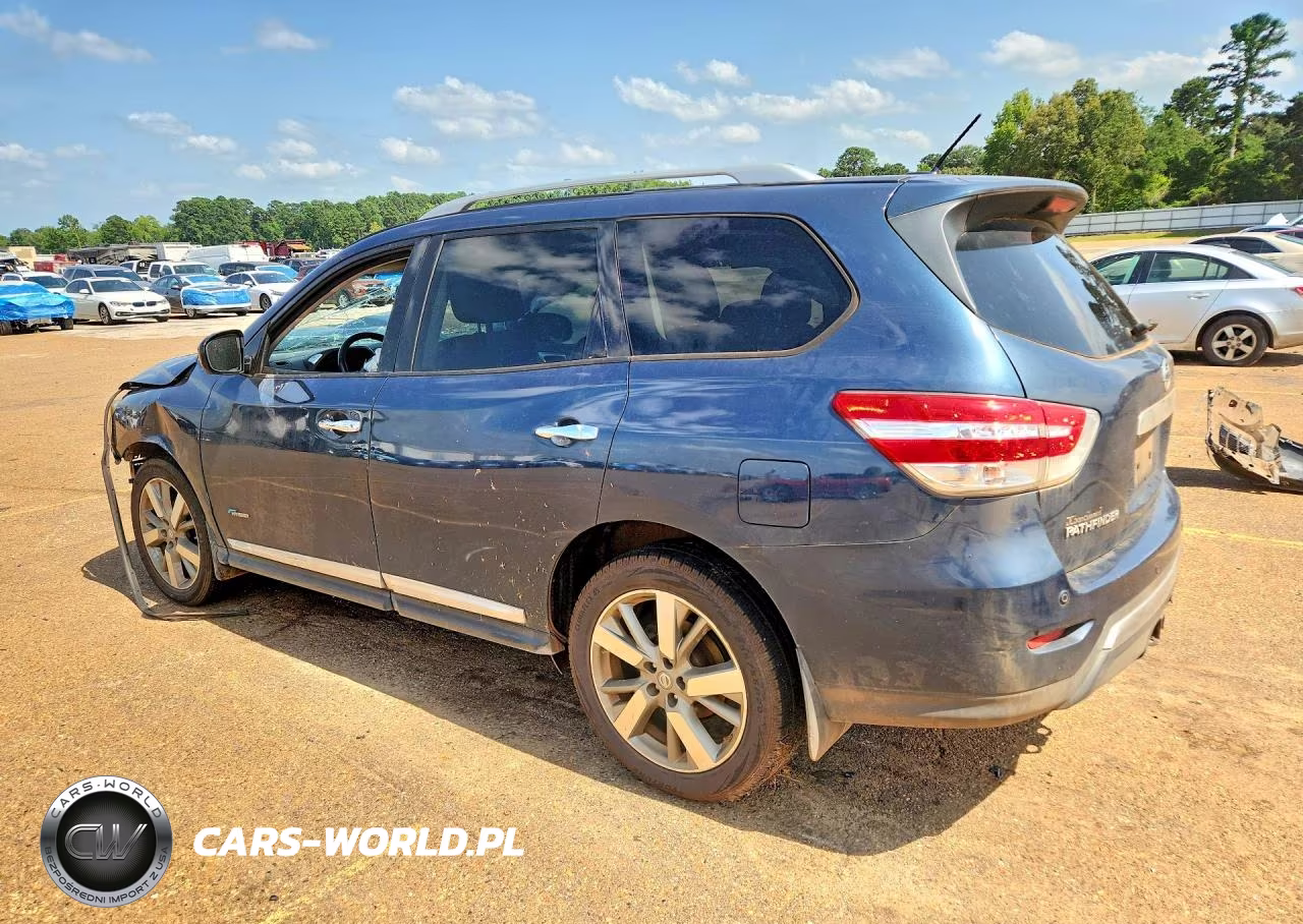 2014 Nissan Pathfinder Hybrid Sv VIN:5N1CR2MN1EC631488 - 2