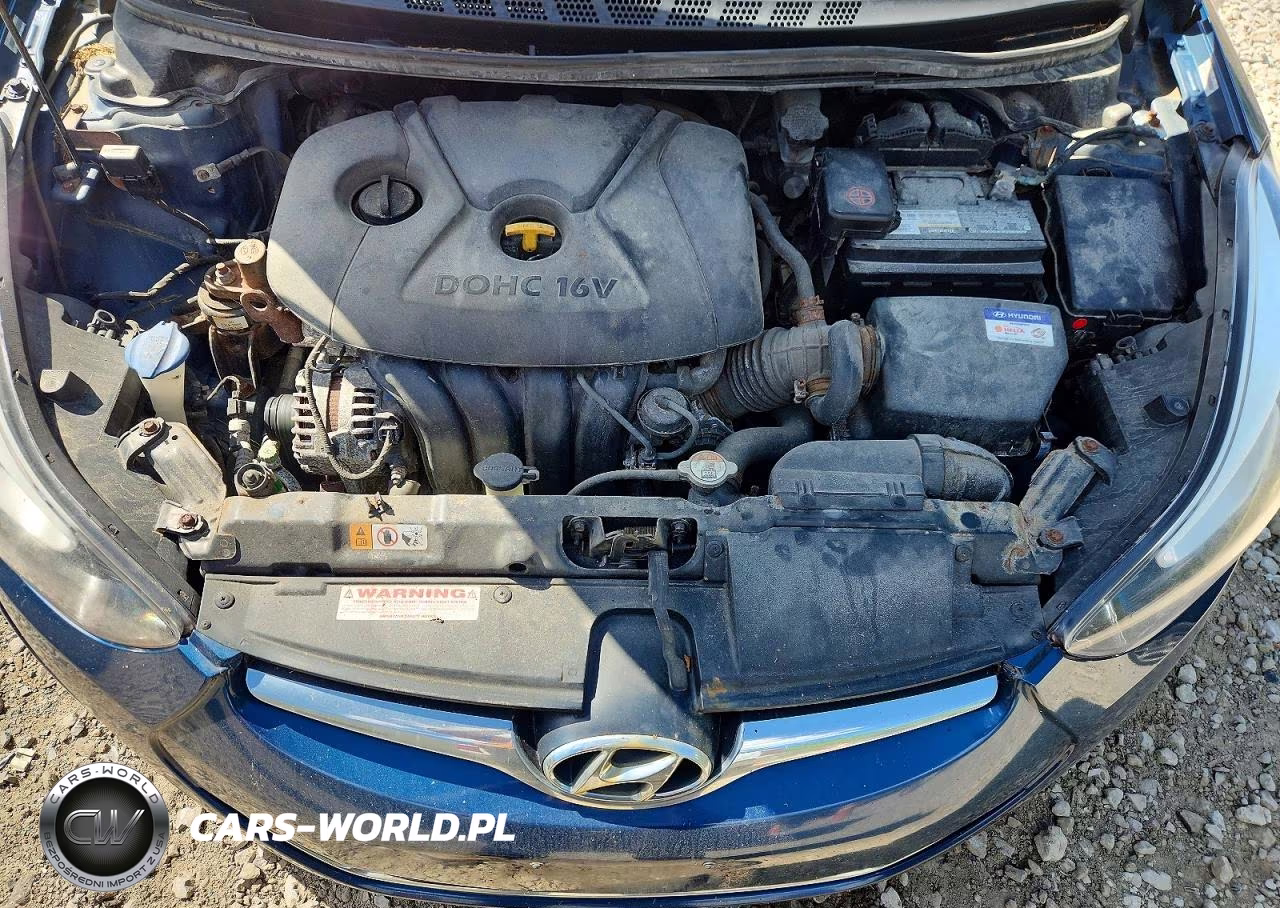 2014 Hyundai Elantra Se VIN:KMHDH4AEXEU030159 - 11