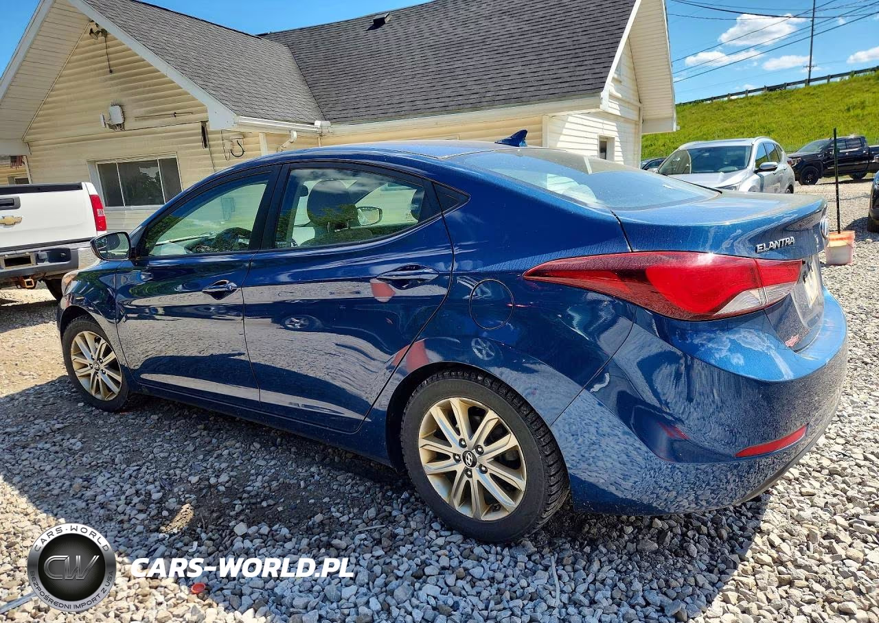 2014 Hyundai Elantra Se VIN:KMHDH4AEXEU030159 - 2