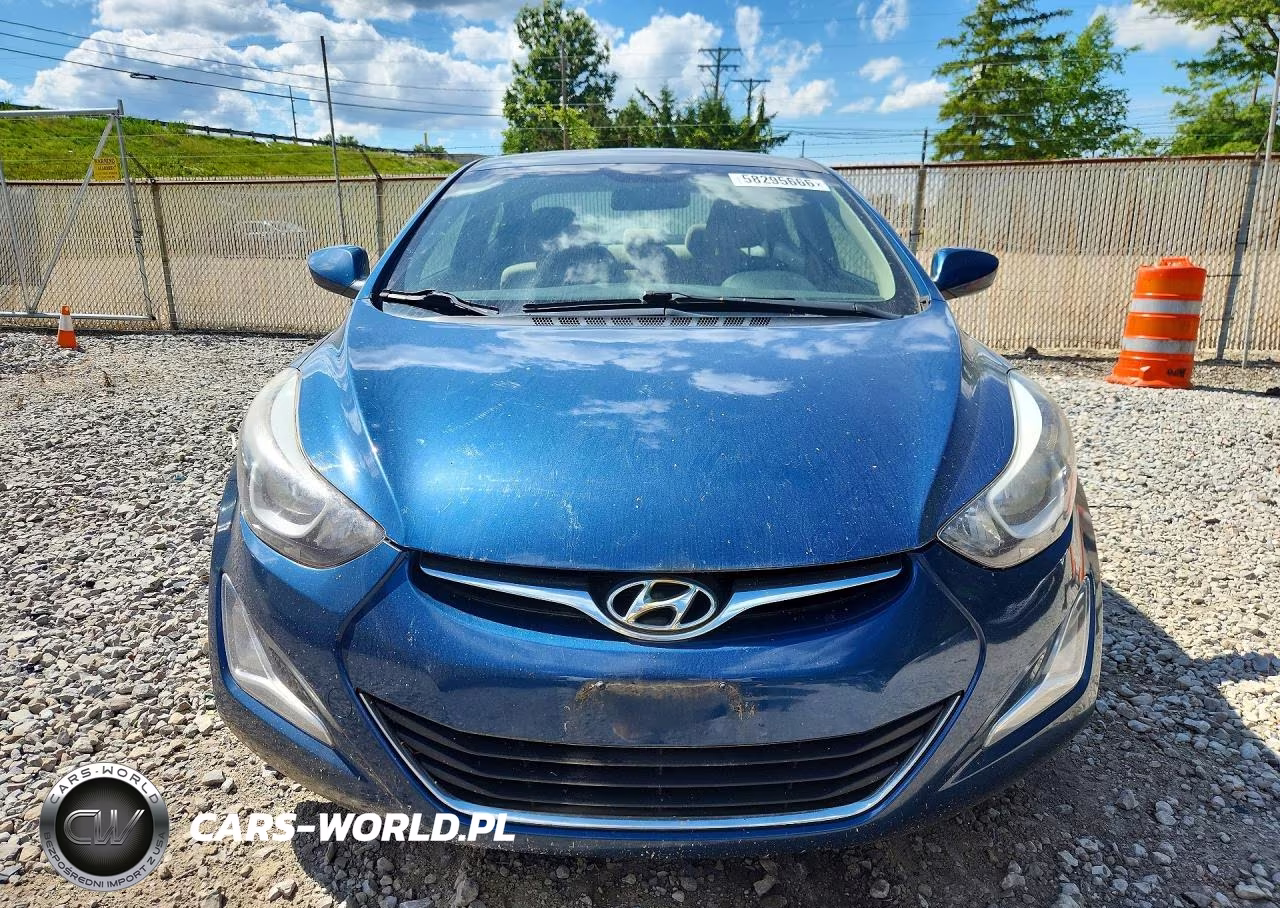 2014 Hyundai Elantra Se VIN:KMHDH4AEXEU030159 - 5