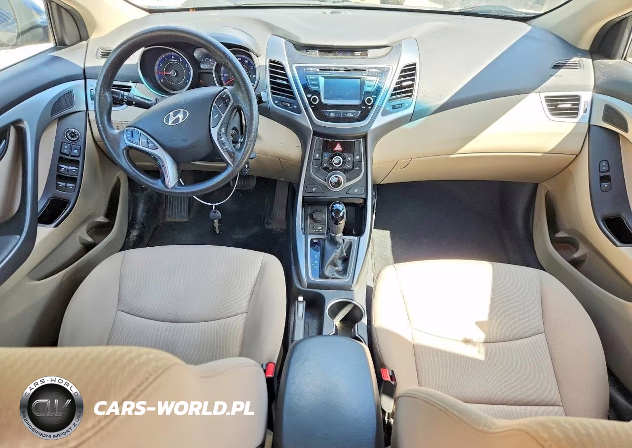 2014 Hyundai Elantra Se VIN:KMHDH4AEXEU030159 - 8