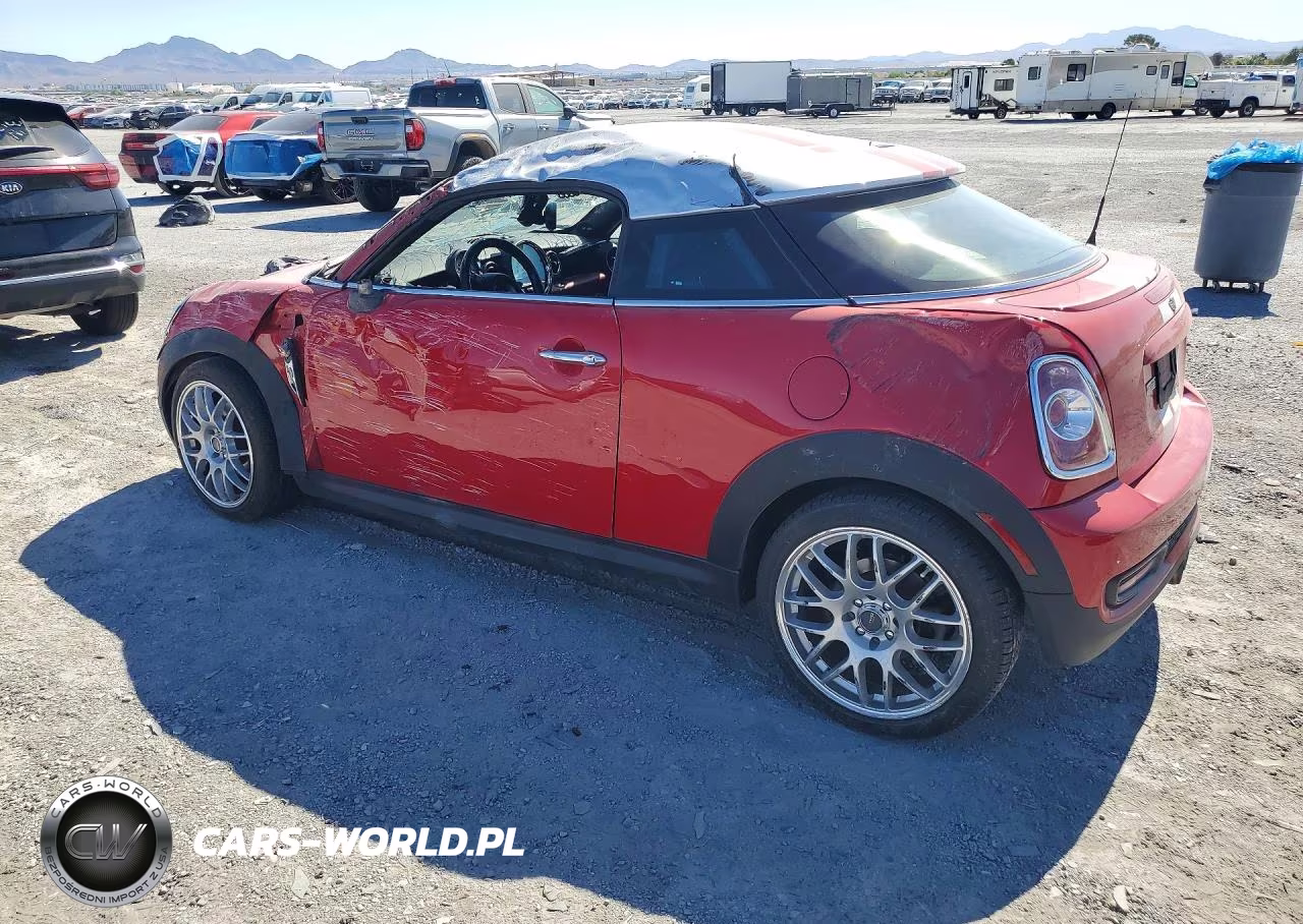 2012 Mini Cooper Coupe S VIN:WMWSX3C5XCT154678 - 2