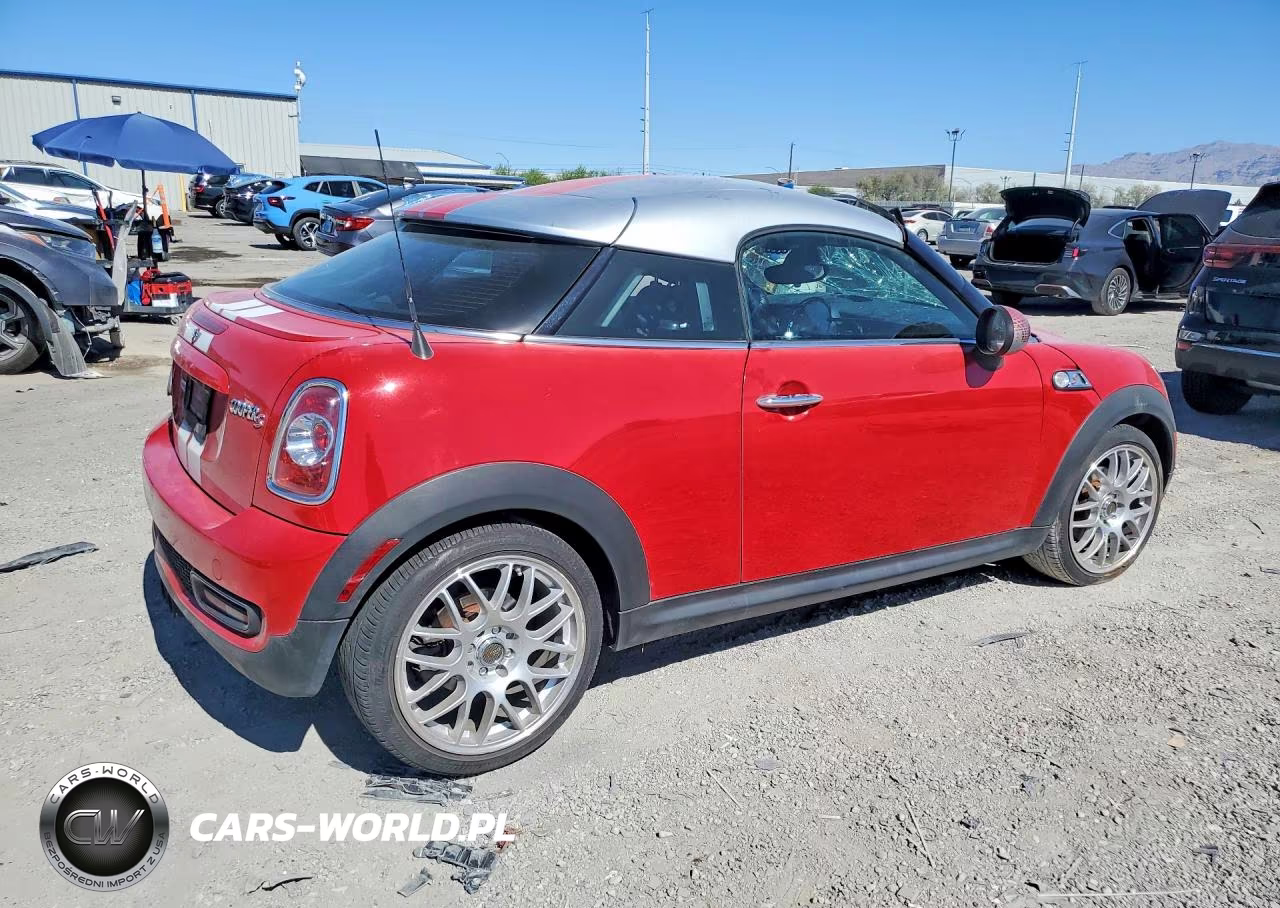2012 Mini Cooper Coupe S VIN:WMWSX3C5XCT154678 - 3