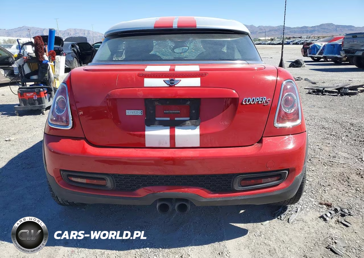 2012 Mini Cooper Coupe S VIN:WMWSX3C5XCT154678 - 6