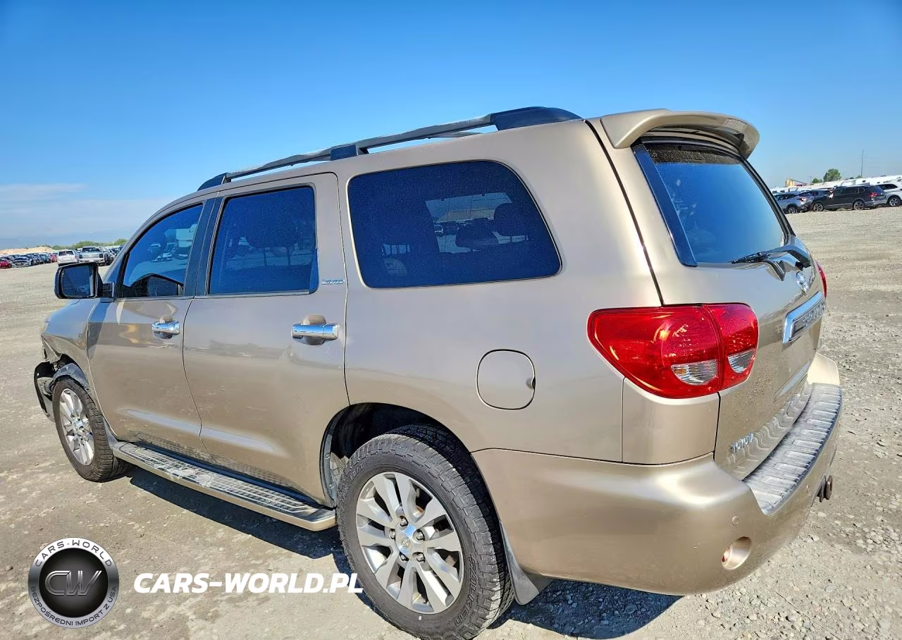 2008 Toyota Sequoia Limited VIN:5TDBY68A28S006201 - 2
