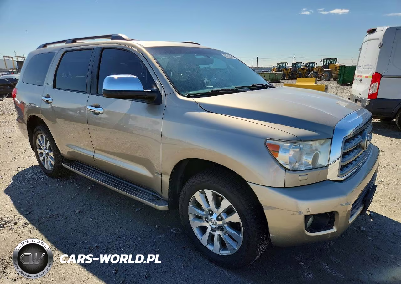 2008 Toyota Sequoia Limited VIN:5TDBY68A28S006201 - 4