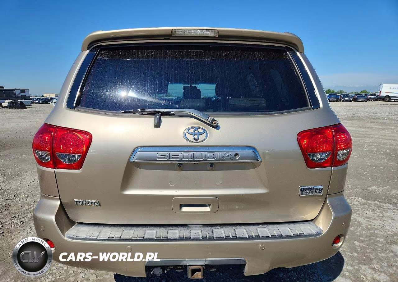 2008 Toyota Sequoia Limited VIN:5TDBY68A28S006201 - 6