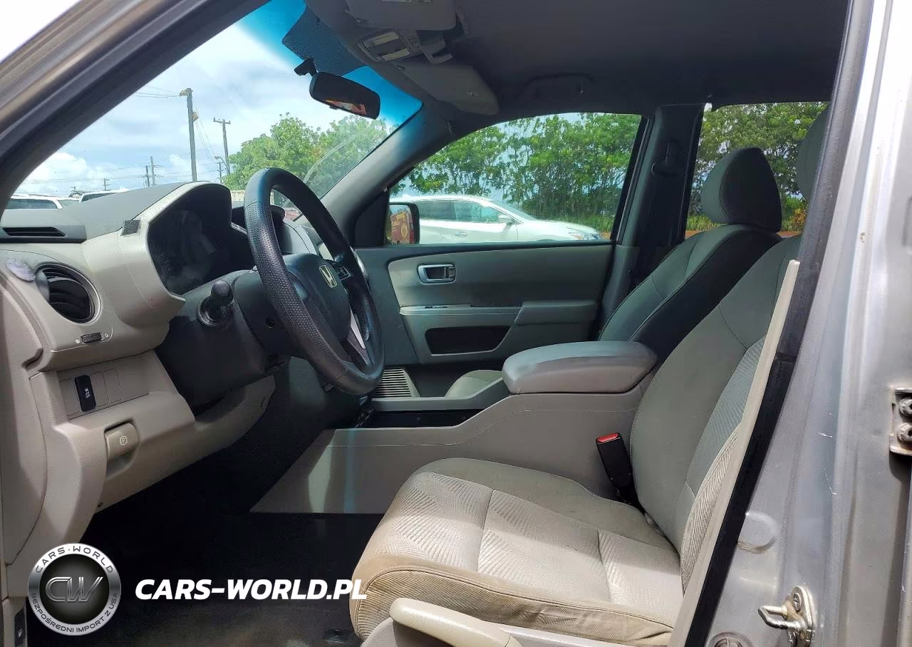 2012 Honda Pilot Lx VIN:5FNYF3H25CB028925 - 7