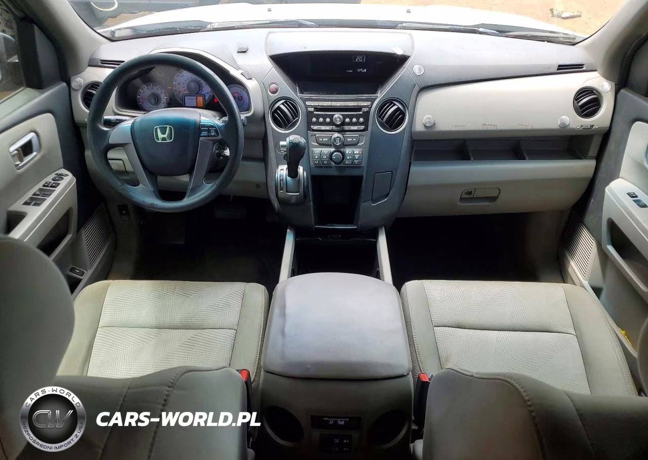 2012 Honda Pilot Lx VIN:5FNYF3H25CB028925 - 8