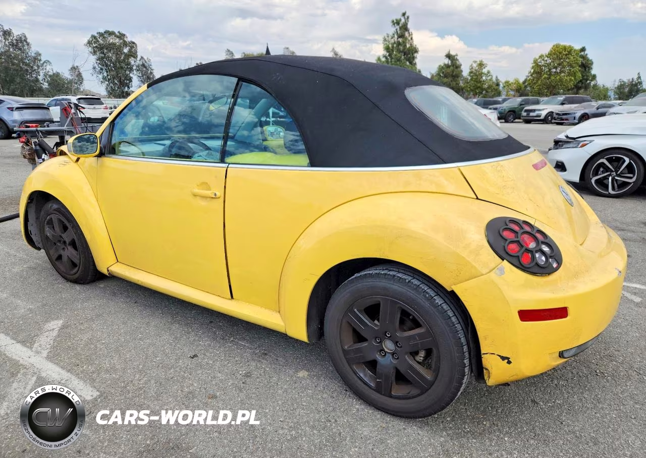 2007 Volkswagen Beatle VIN:3VWRG31Y27M400087 - 2